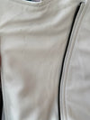 Дамско бяло кожено яке за мотор БИАНКА с дефект