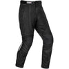 Черни текстилни панталони за мотор БУРЯ с протектори, сваляща се подплата, снимка отпред