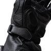 Черни кожени ръкавици за мотор СТОМАНЕНИ РЪЦЕ