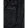 Черно кожено яке за мотор ТРАНСПОРТЕР, перфорирано, дишащо, с протектори, сваляща се подплата, вътрешни джобове
